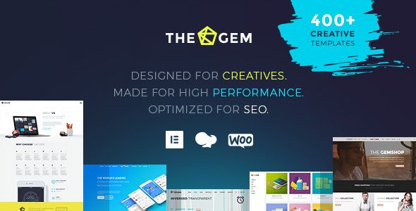 WordPress theme - the Gem